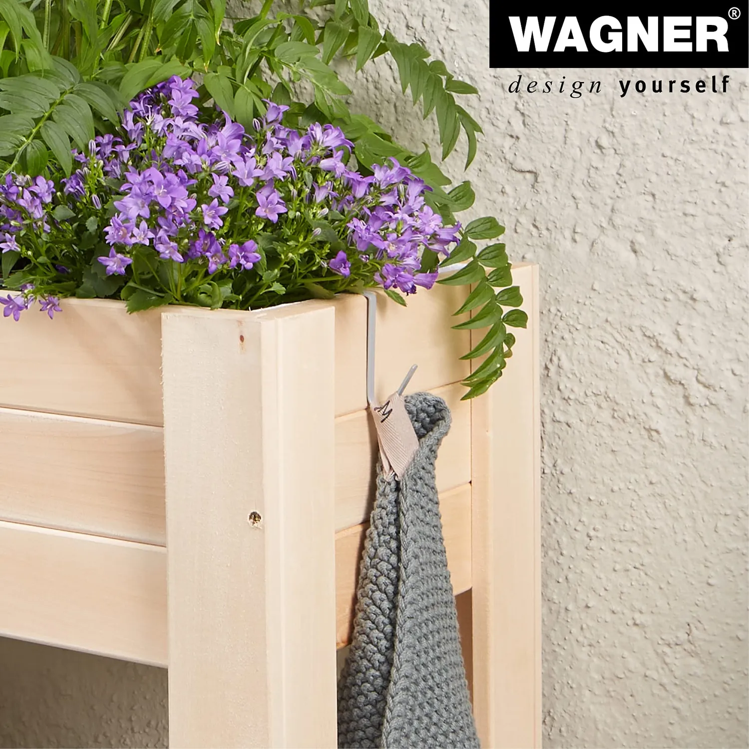 WAGNER GreenFAMILY set accessori 8 pezzi acciaio ganci ripiano