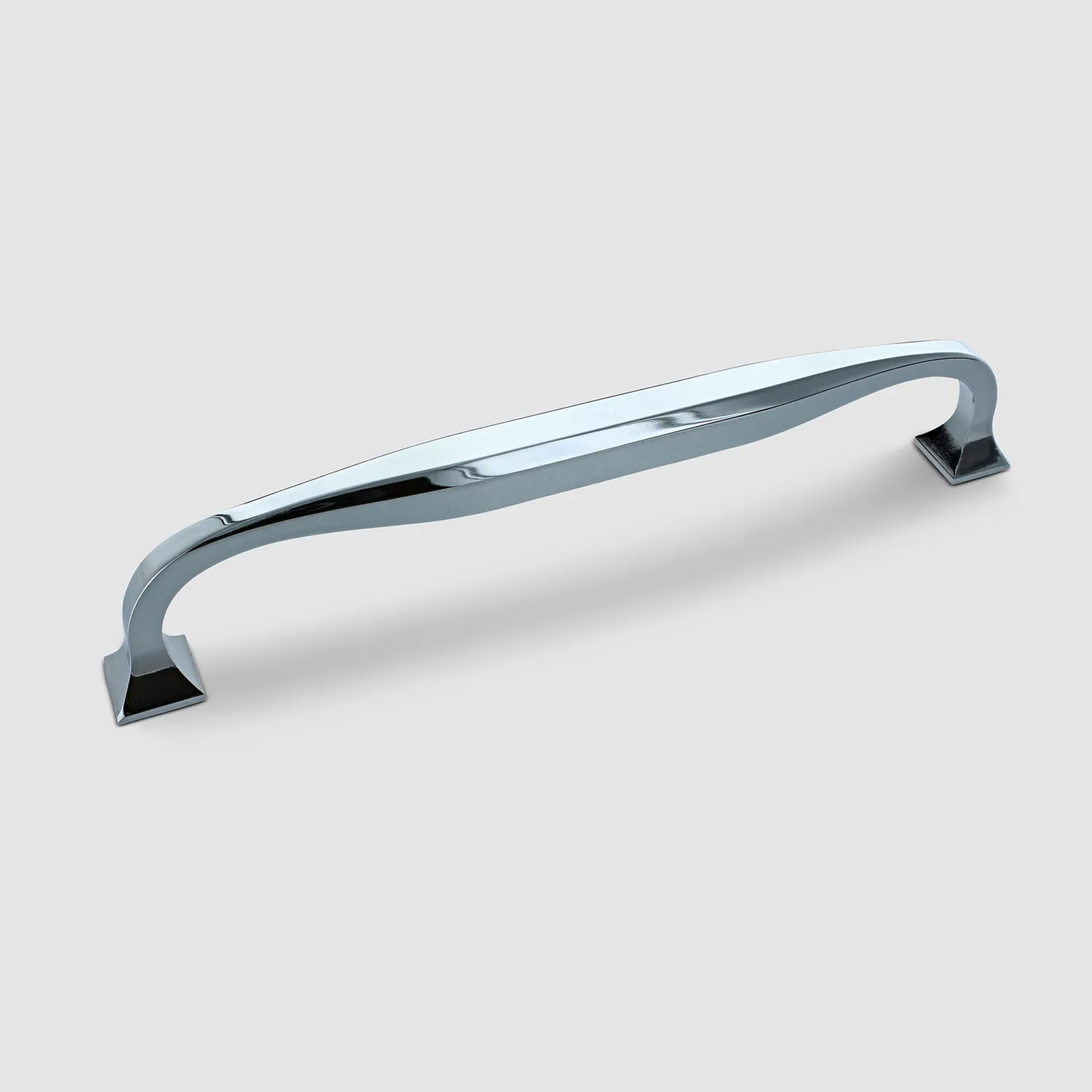 Crofts & Assinder Corbusier maniglia mobili nichel satinato