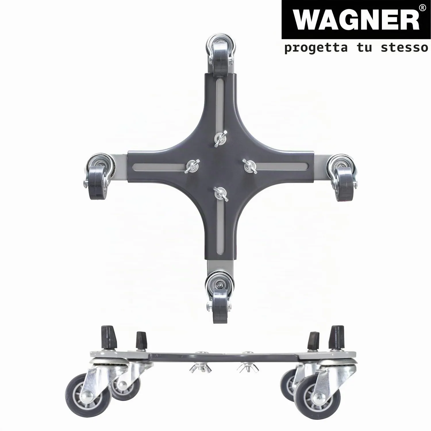 Wagner Multi Roller carrello piante metallo Ø 25 cm antracite