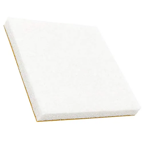 Adsamm Feltrini Autoadesivi 50x50 mm Bianchi 16 Pezzi Spessi