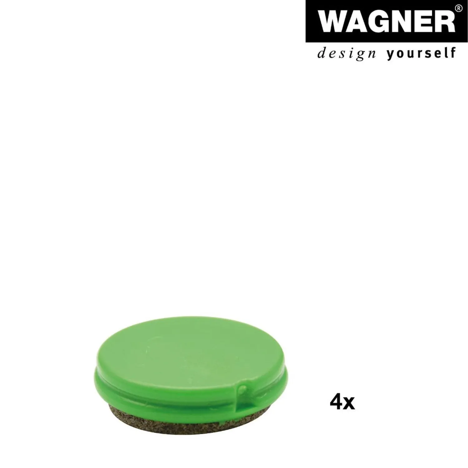 Wagner QuickClick QC 7989 feltrini Ø 25 mm 8 pezzi lana ultrasoft