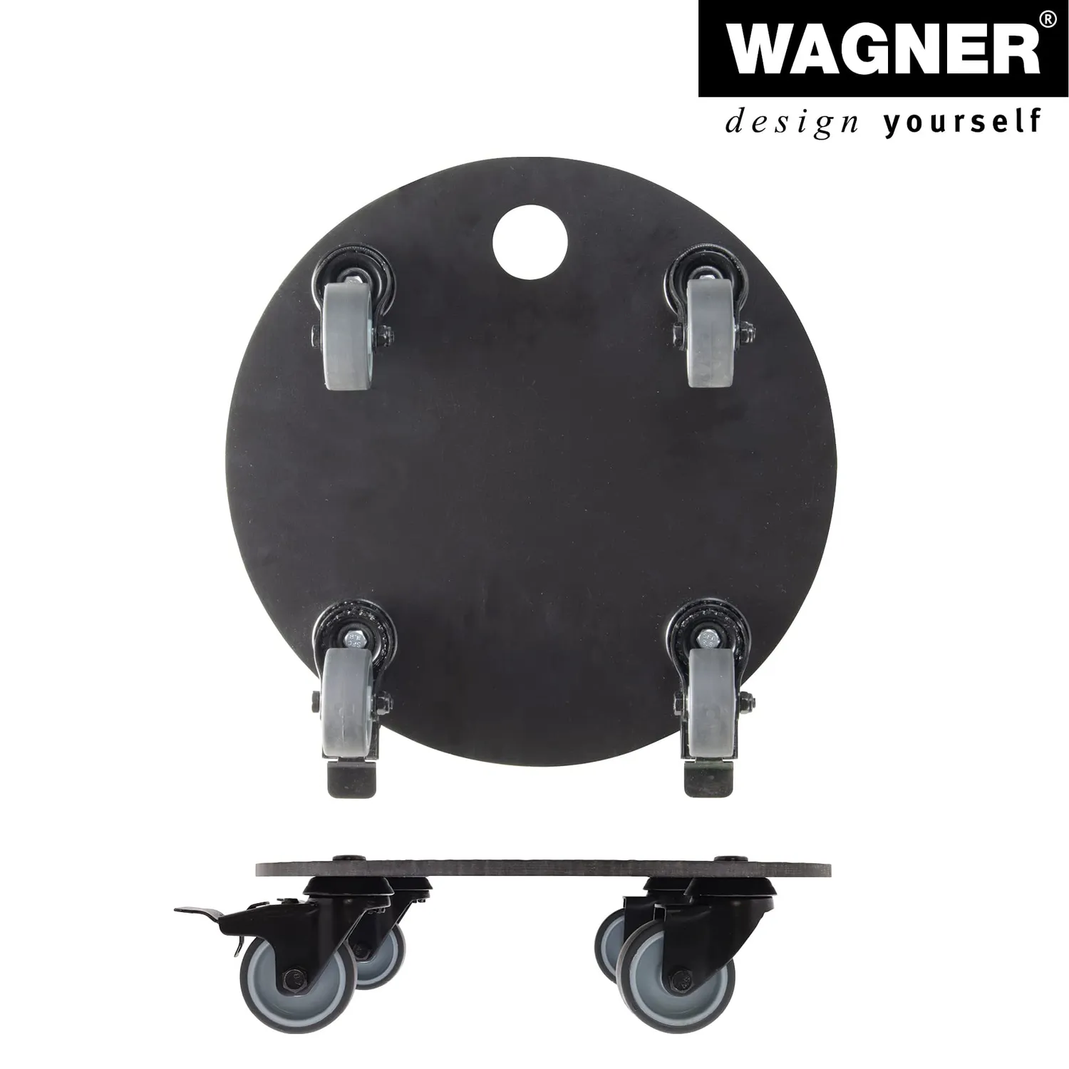 Wagner HPL Deluxe GH 0629 sottovaso ruote Ø29 cm 100 kg