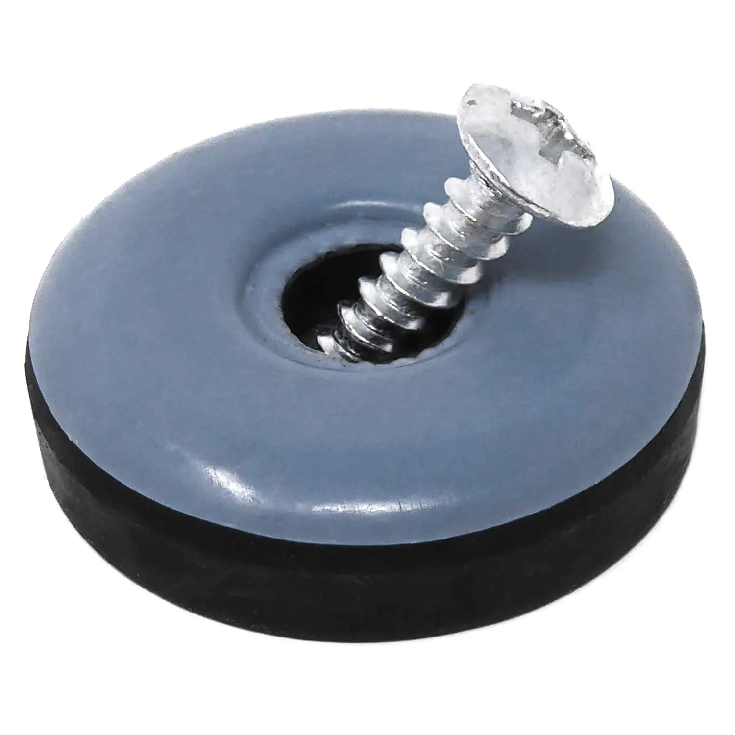 Adsamm feltrini teflon a vite Ø38 mm grigi 16 pz