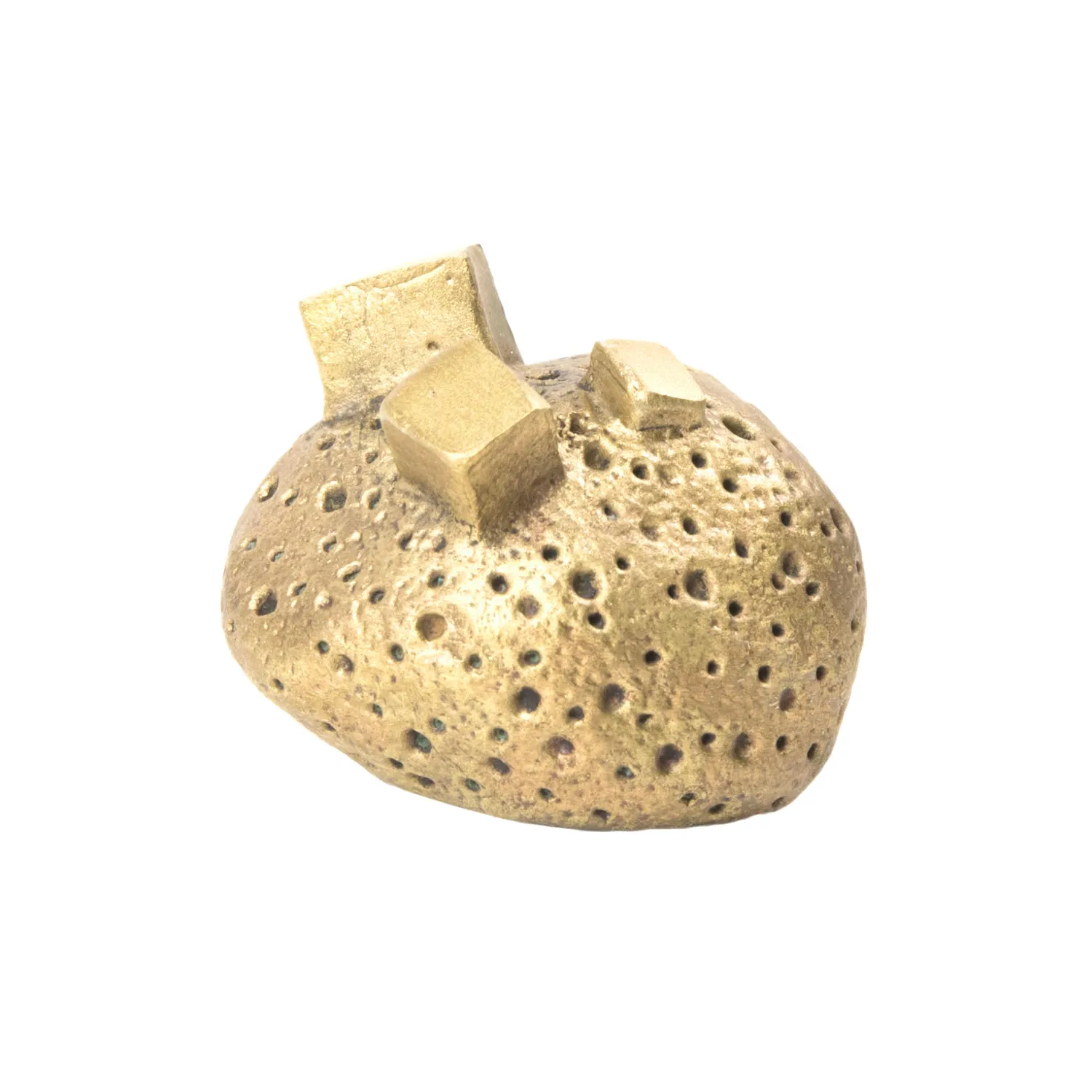 NIVA Design Pietra pomello ottone satinato confezione