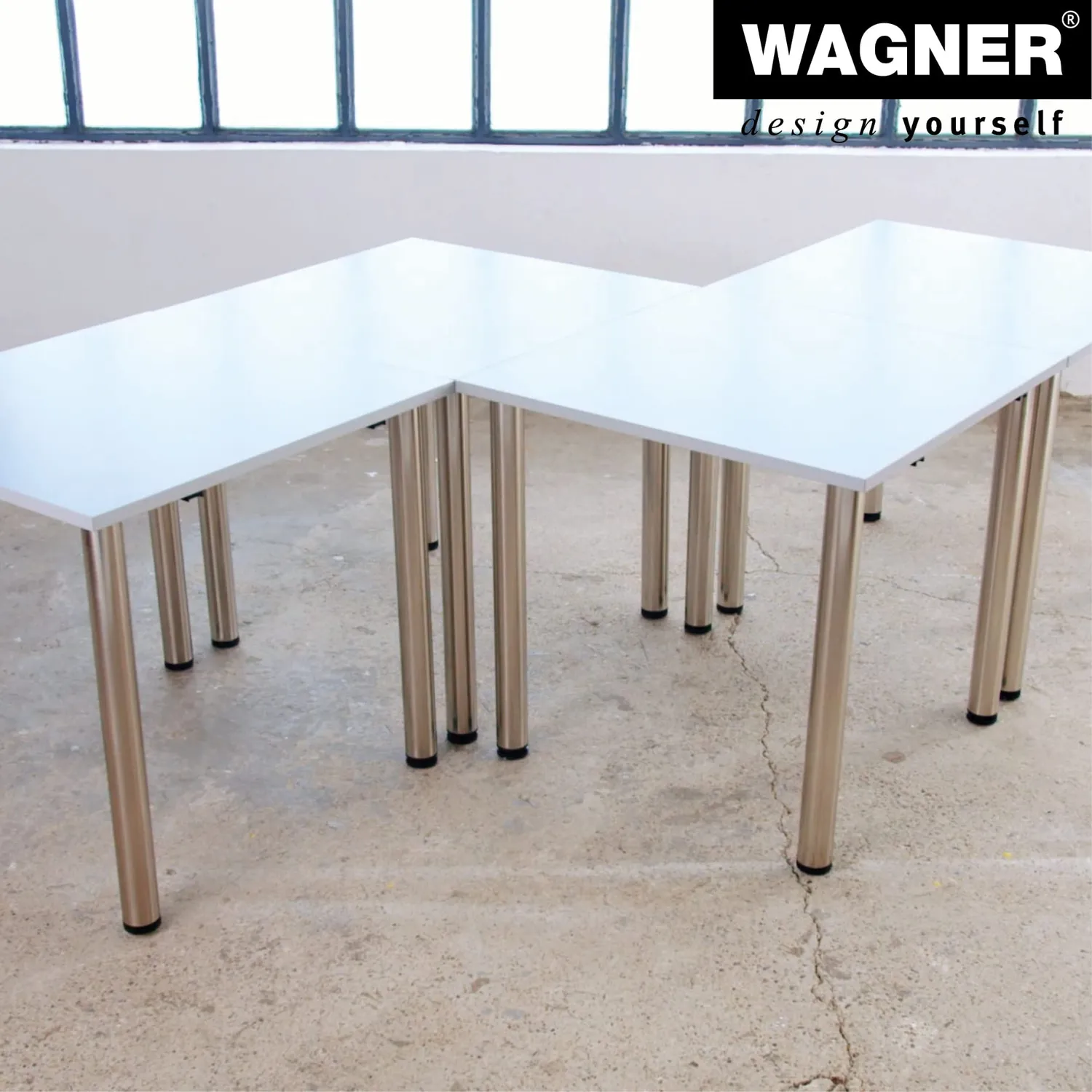 WAGNER QuickClick T-Connect QC 5009 connettori 2 pezzi nero