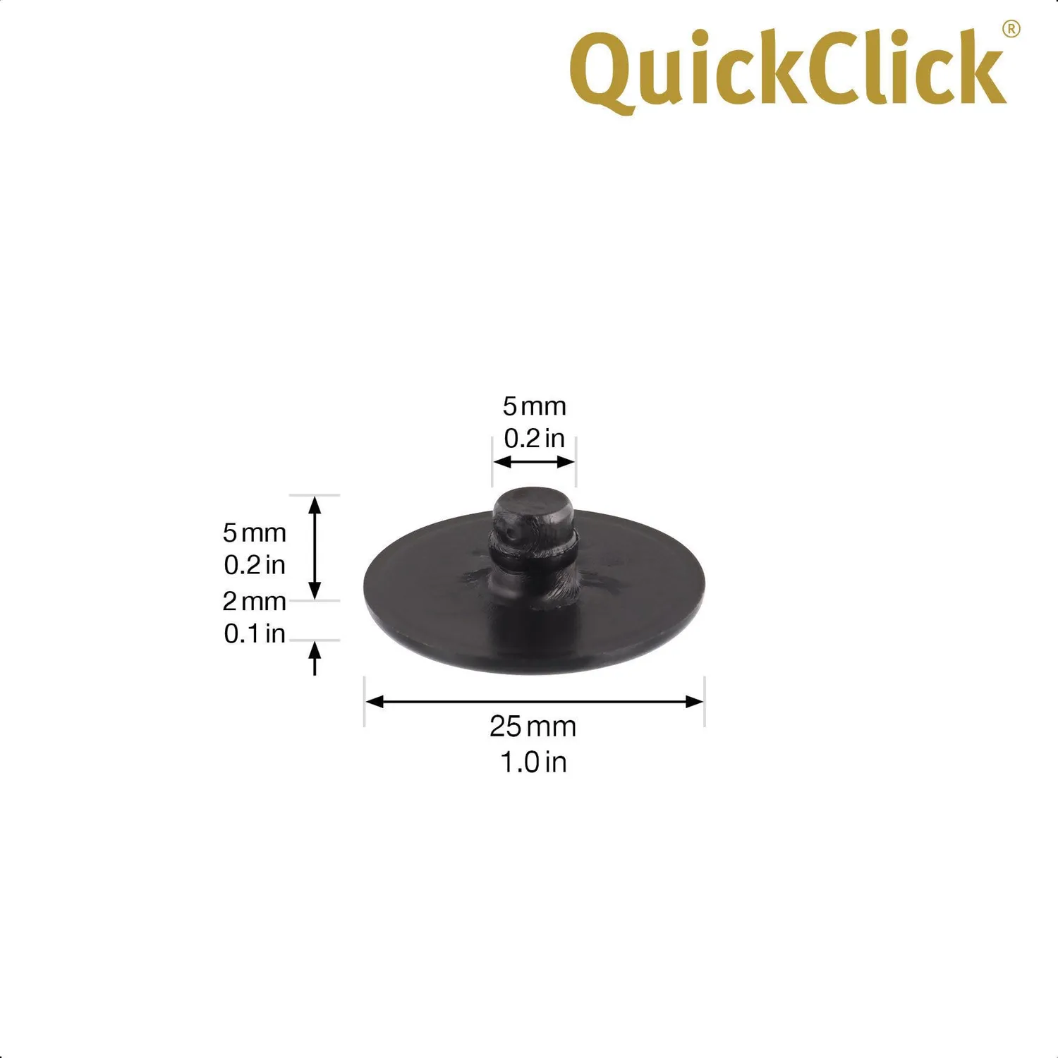Wagner QuickClick 16783600 inserti ricambio 4 pezzi Ø25mm
