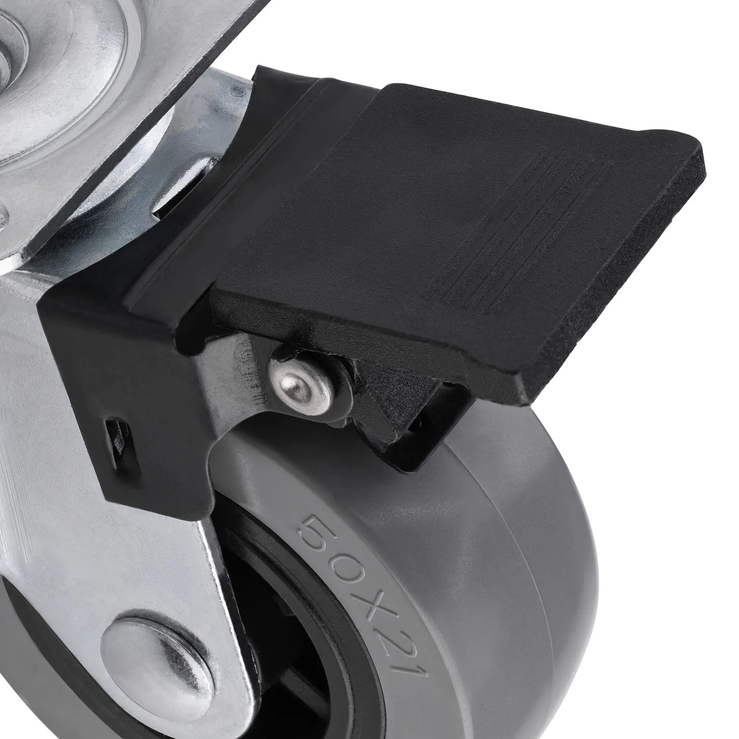 Gedotec rotella mobile con freno 50 mm 1 pezzo