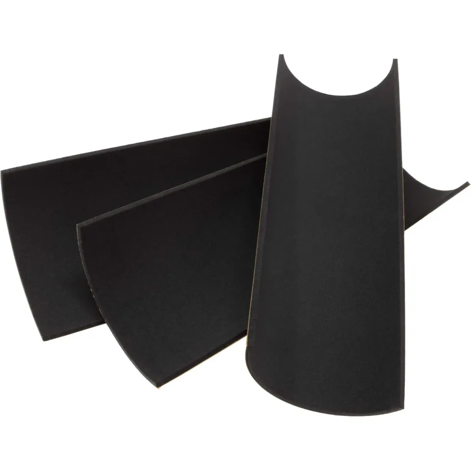 Adsamm Antiscivolo Adesivo 2,5 mm Nero 3 Fogli 10x20 cm