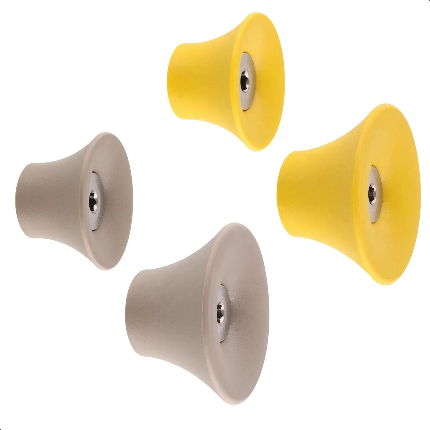 WAGNER hooks4home PILL ganci parete set 4 pezzi grigio