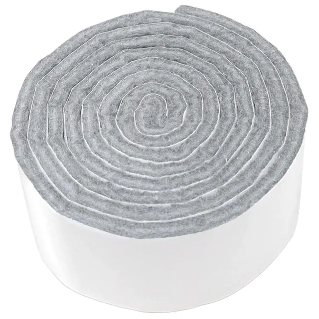 Adsamm Rotolo Feltro Autoadesivo 29x1000 mm Grigio 3,5 mm