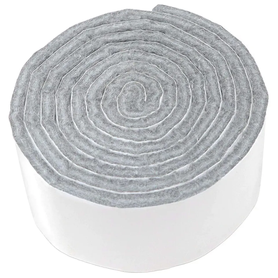 Adsamm Rotolo Feltro Autoadesivo 29x1000 mm Grigio 3,5 mm