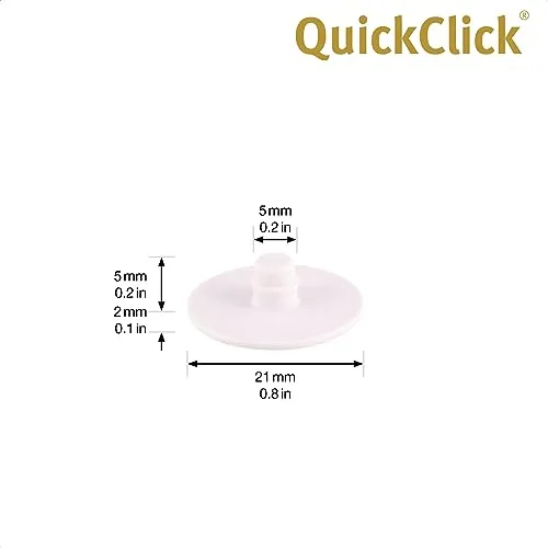 Wagner QuickClick 15788100 pattini ricambio Hyper 8pz Ø20 mm