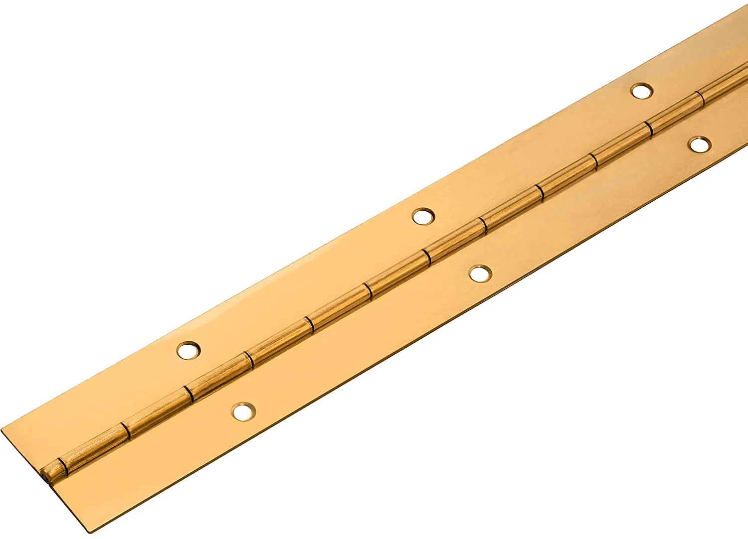 Gedotec cerniera pianoforte 400x20 mm ottone 1 pezzo acciaio