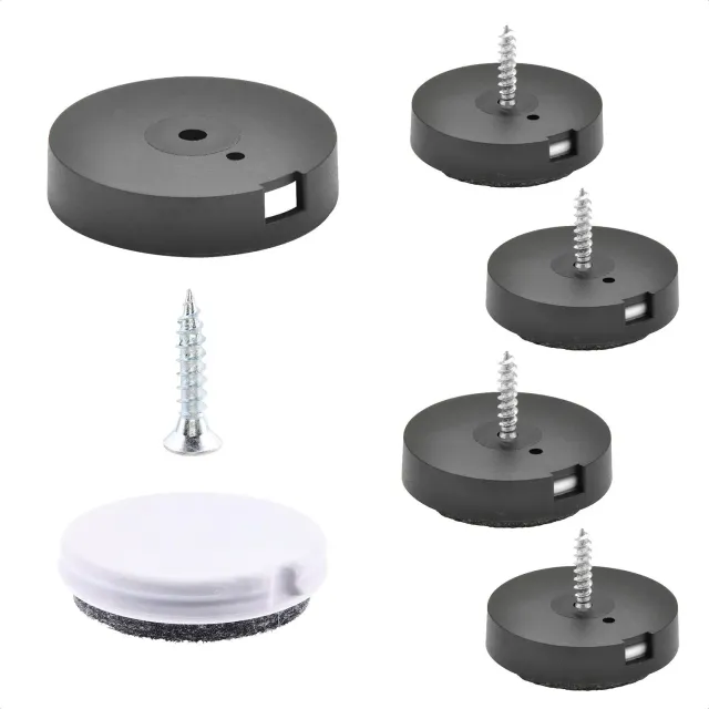 Wagner QuickClick 15781099 feltrini avvitare Ø30 mm 4 pezzi Duo
