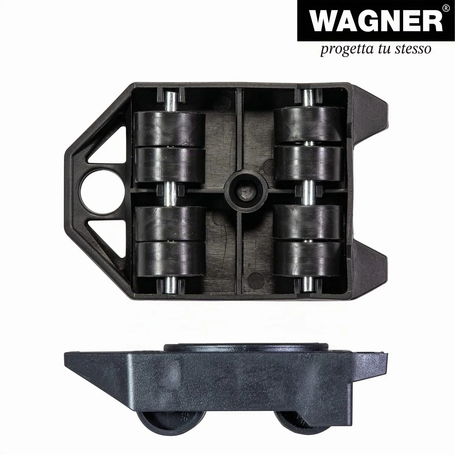 Wagner MM 3111 carrello trasporto 12x8 cm portata 200 kg
