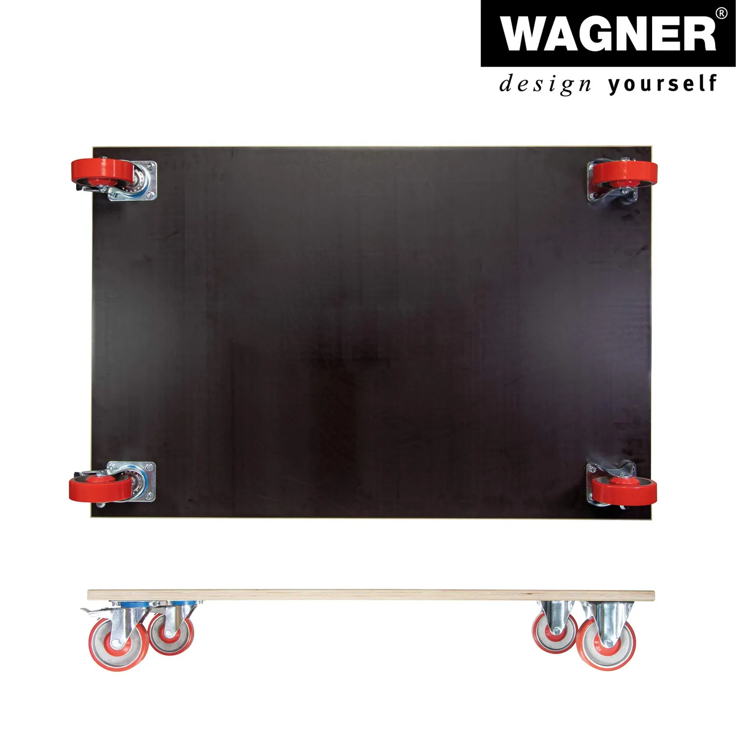 Wagner MM 1349 carrello trasporto 120x80 cm 1000 kg legno