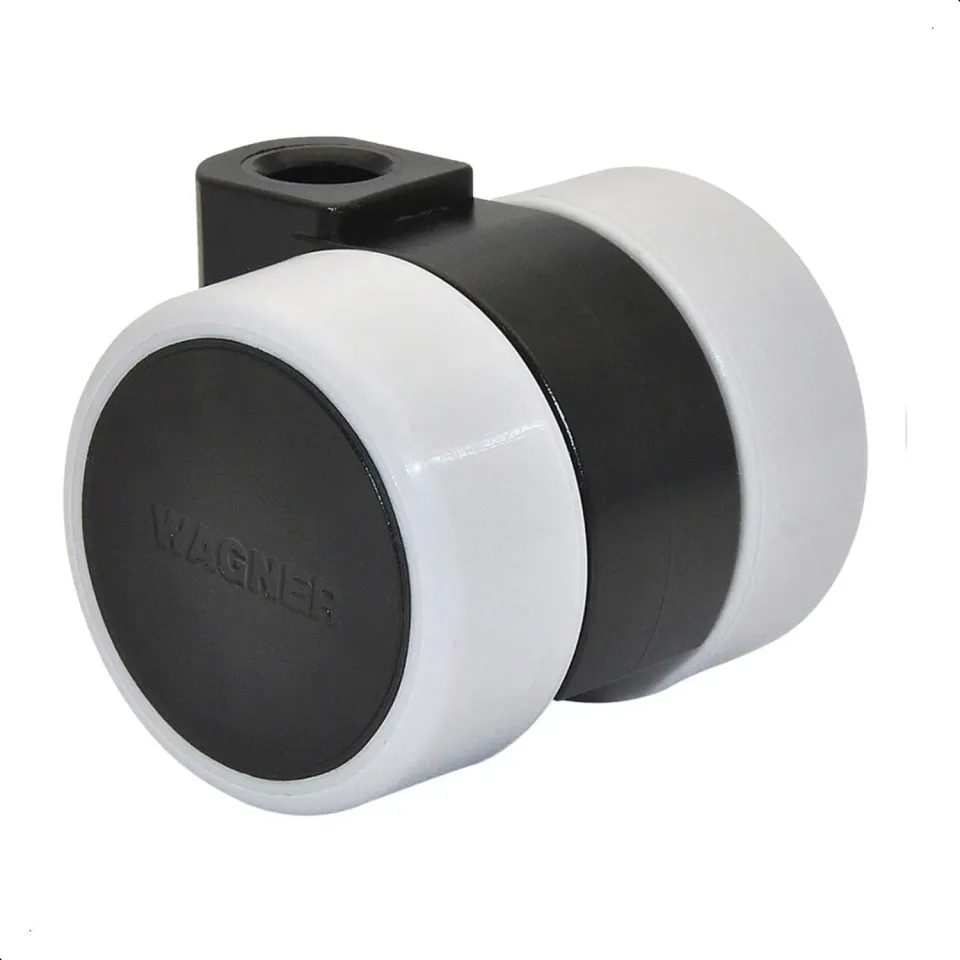 Wagner Design 01024101 RO 0241 doppio rullo nero 38 mm 1 pz