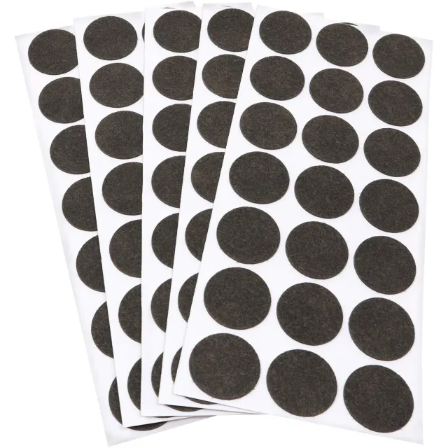 Adsamm feltrini ultrasottili Ø30 mm marrone 105 pezzi 1,5 mm