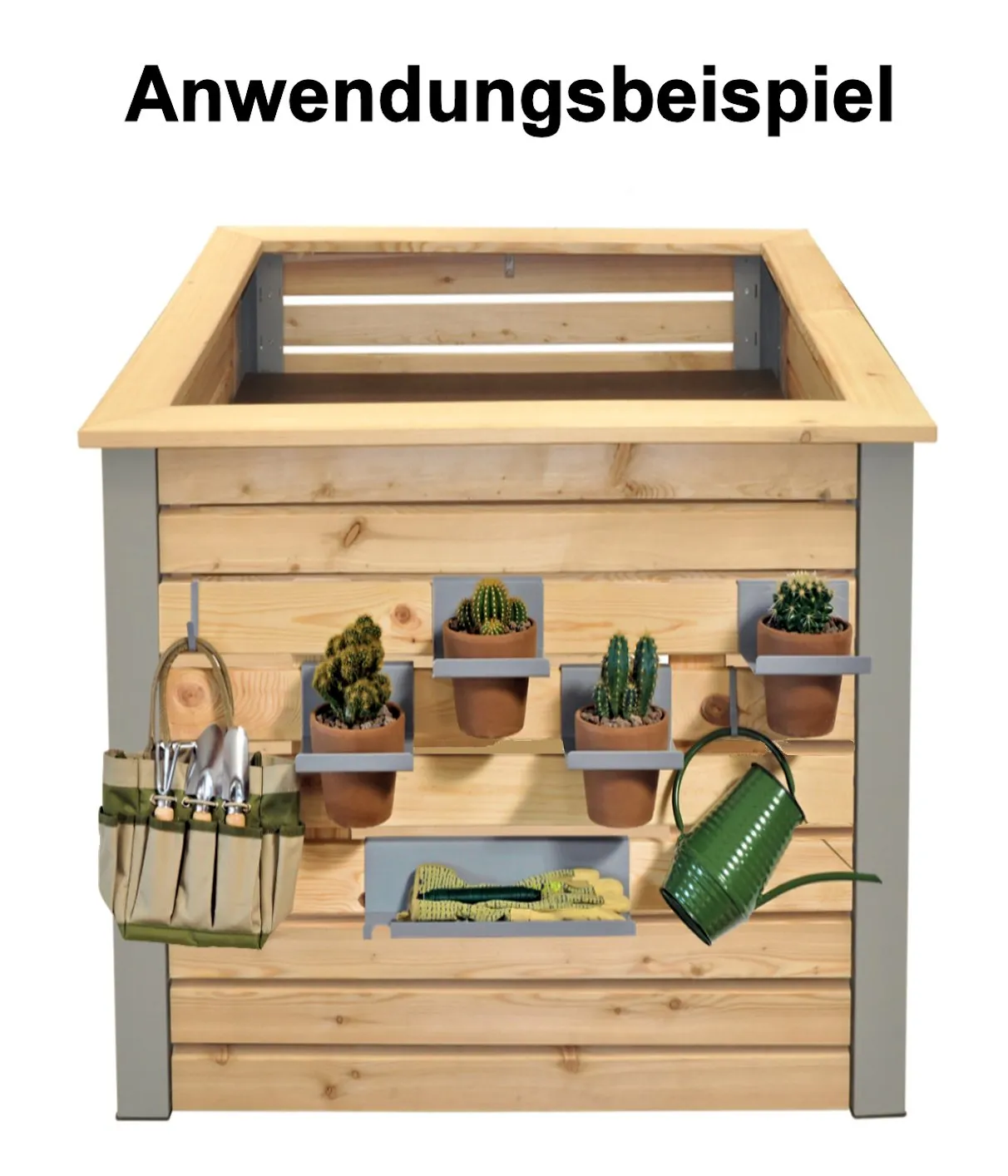 Wagner GreenFamily mensola acciaio 300x100x65 mm
