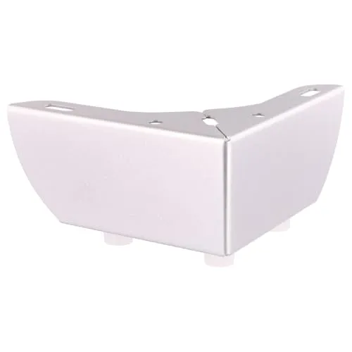 Wagner Sofa Wing ST 0441 piedino divano acciaio 6 cm