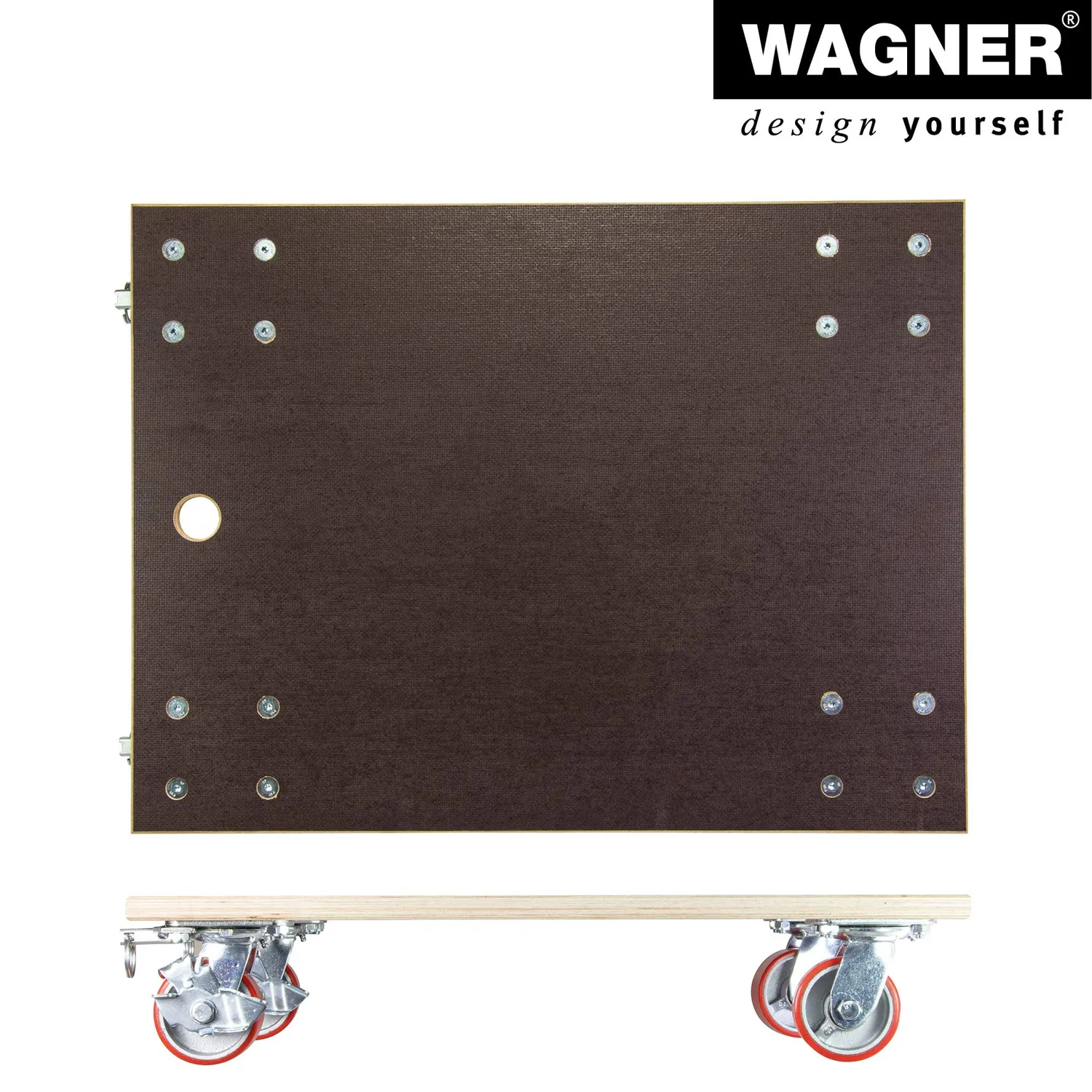 Wagner MM 1348 Carrello Trasporto 78x59 Portata 1000kg