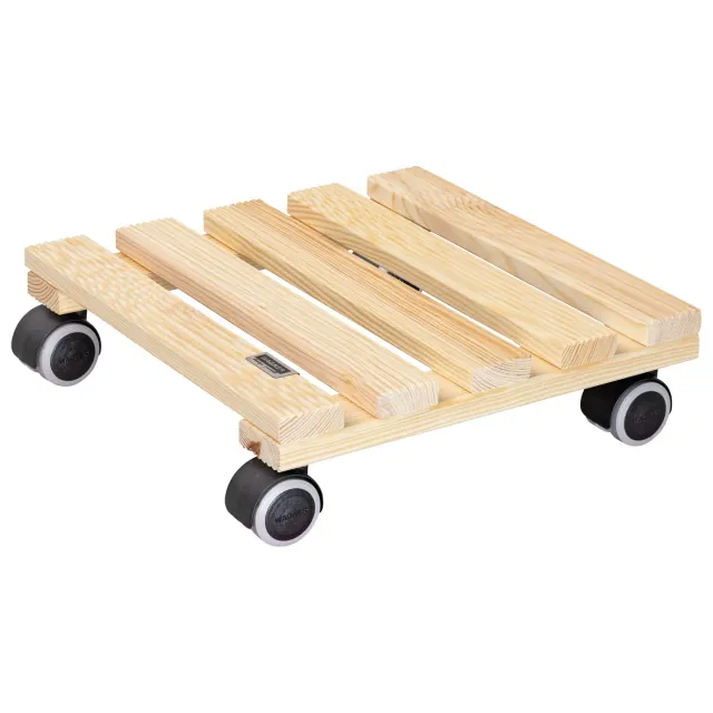 Wagner Country sottovaso legno 28x28 cm 100 kg naturale