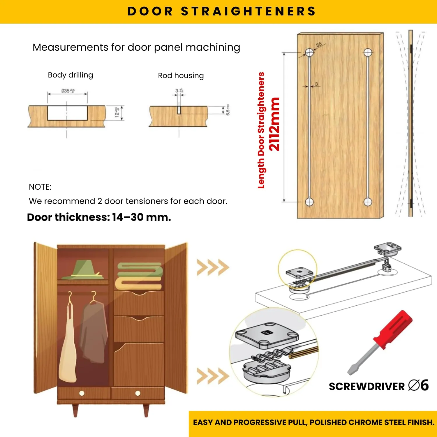 Indaux Kit Scorrevole 2 Ante 3m Bianco 80kg Soft Tendianta