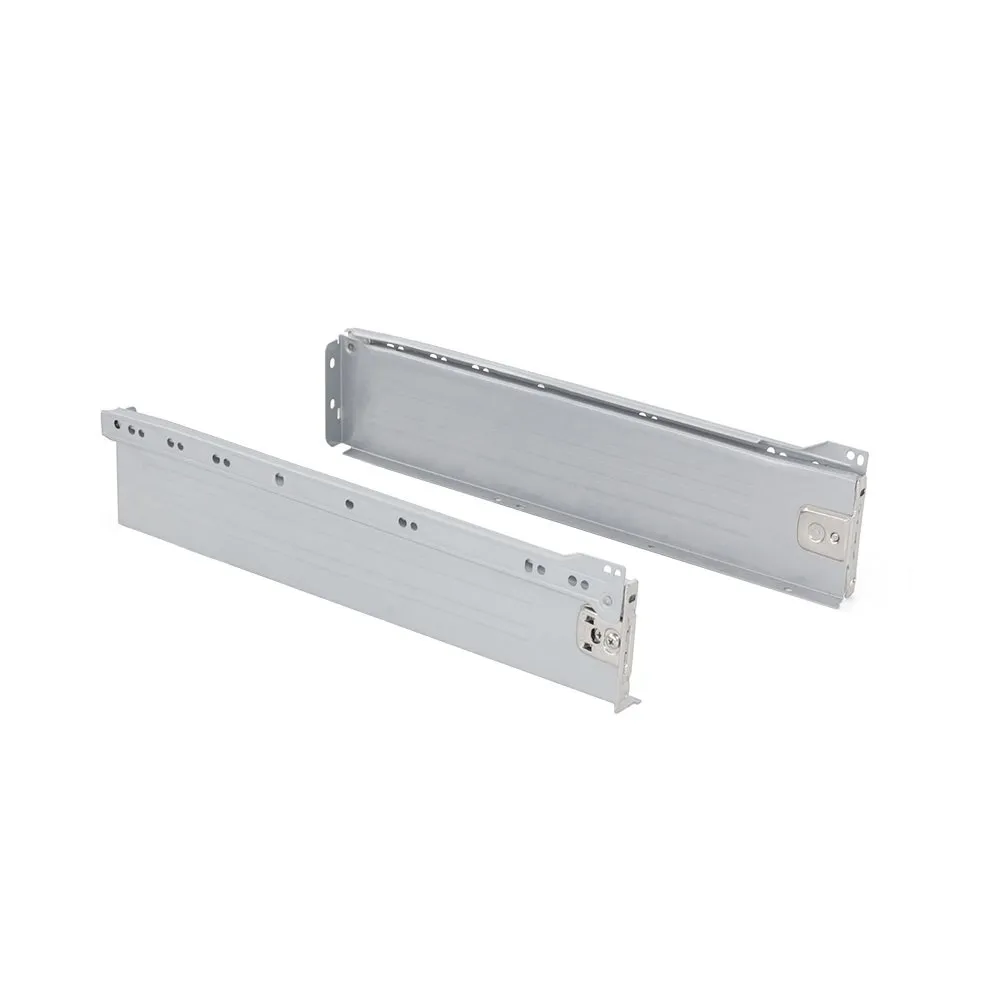 Emuca Vertex 3041025 kit cassetto H86 270mm 10 pezzi alluminio
