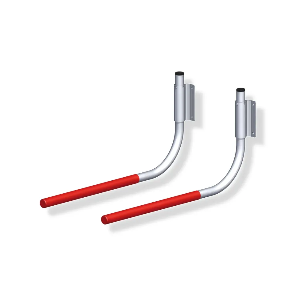 Gedotec ganci parete garage 150x210 mm 6 pezzi