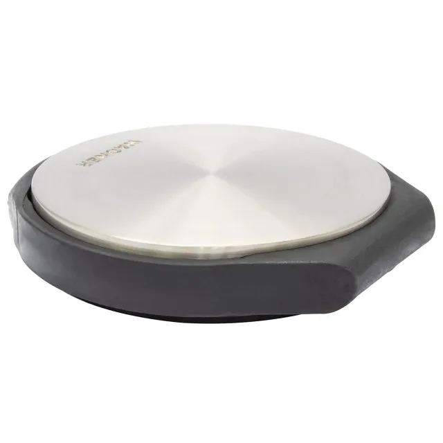 Wagner Big Disk fermaporta acciaio inox ø 90 mm