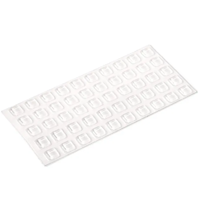 Adsamm paracolpi adesivi trasparenti tondi Ø12 mm x 3 mm medi