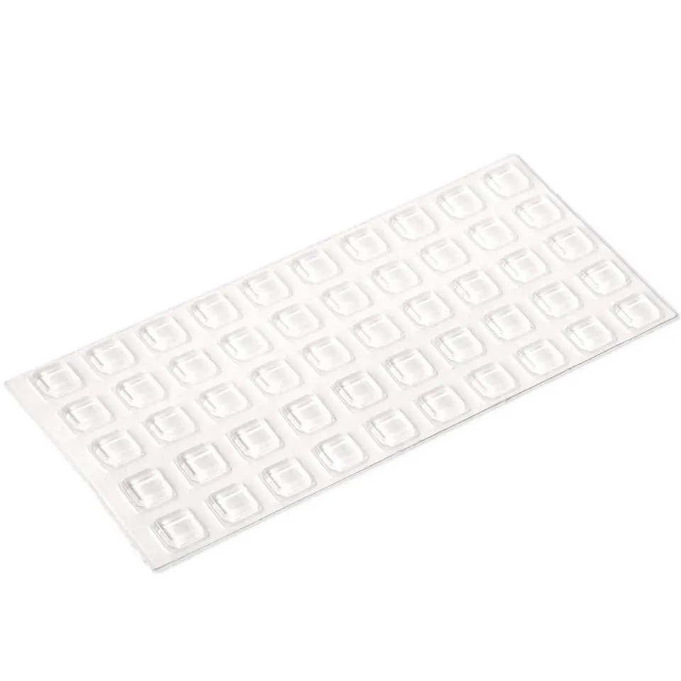 Adsamm paracolpi adesivi trasparenti tondi Ø12 mm x 3 mm medi