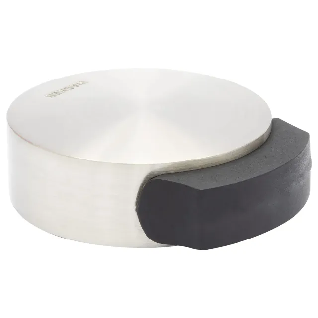 Wagner 15511111 fermaporta pavimento Ø50 mm effetto inox