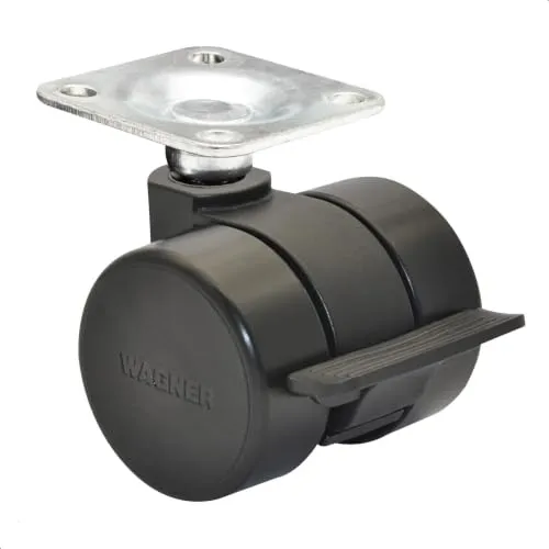Wagner RO 0042 rotella doppia 38 mm con freno 70 kg