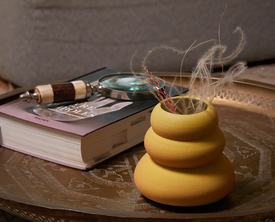 NIVA Design Colate Vaso Piccolo Lemon gres
