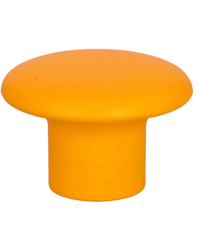 Gedotec pomello cameretta 32 mm plastica arancione 1 pz
