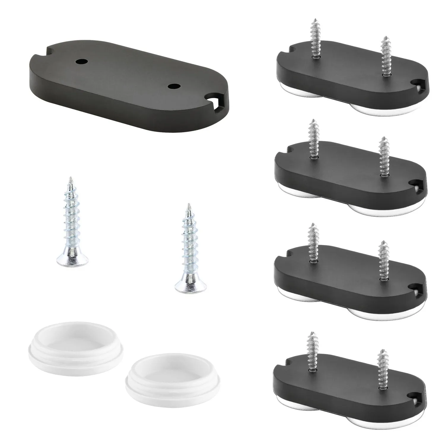 Wagner QuickClick pattini Hyper 62x30 mm avvitare