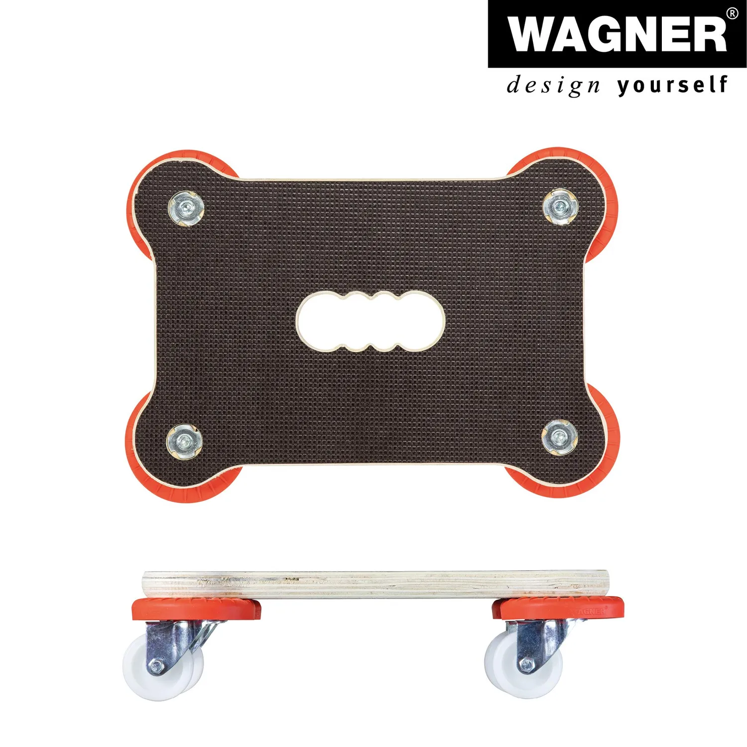 Wagner MM 1355 Carrello Trasporto 33x23 cm 200 kg Antiscivolo
