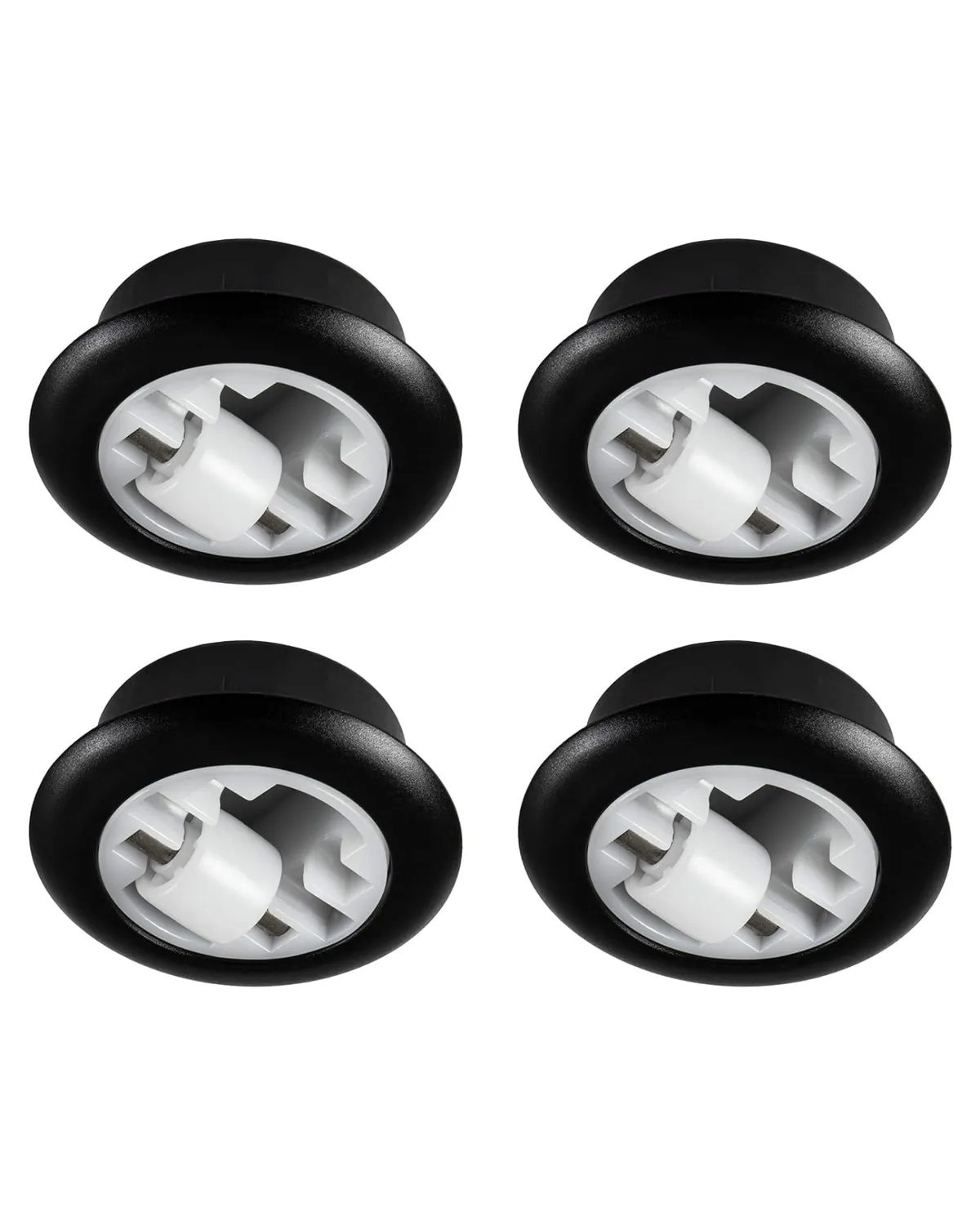 Gedotec rotelle mobili incasso Ø36 mm pavimenti duri 4 pz