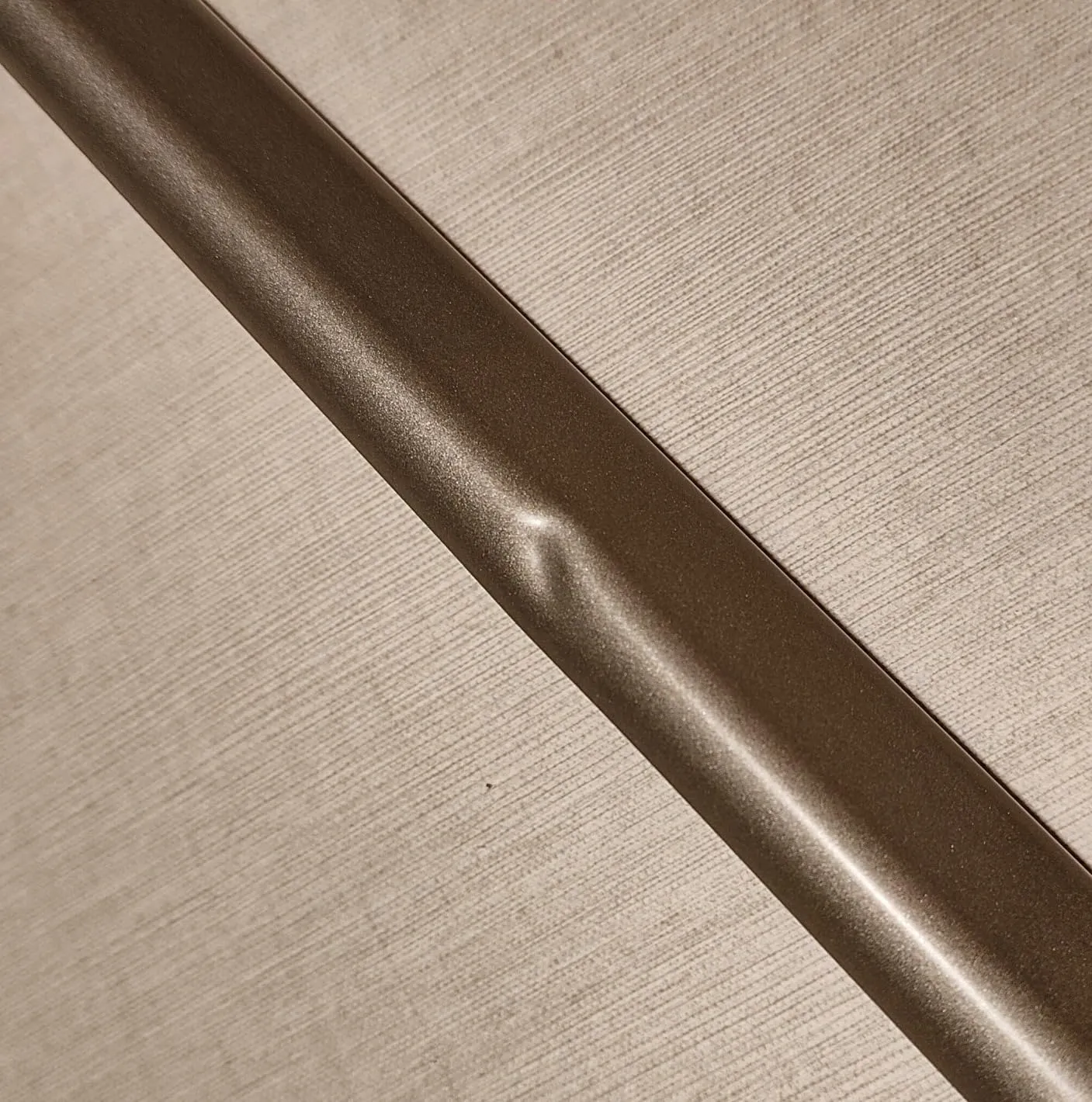 Gedotec Asta appendiabiti ovale titanio 1000 mm
