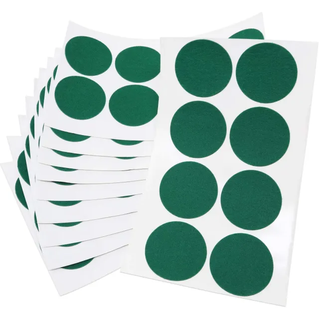 Adsamm Ultrasottili ø 50 mm Feltrini Verdi 80 pz 1,5 mm
