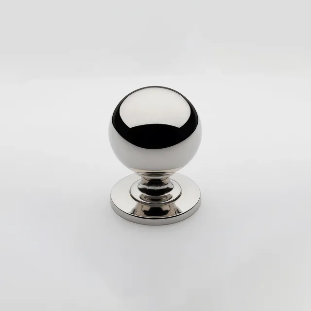 Crofts & Assinder Douglas Plain pomello tondo cromo
