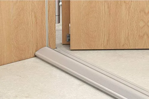 Gedotec soglia pavimento alluminio 715 mm argento battuta