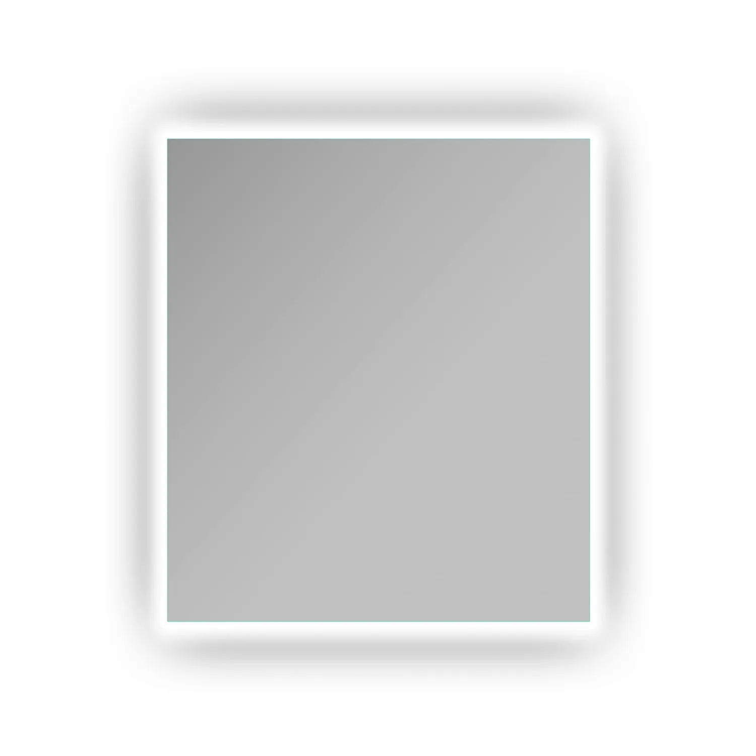 Emuca specchio LED 800x600 rettangolare 14W 4000K IP44 vetro