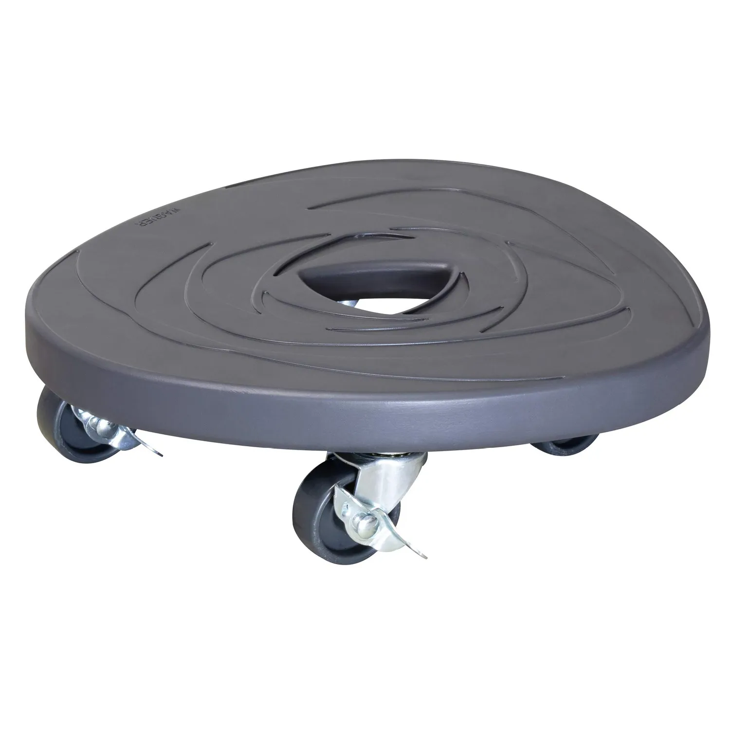 WAGNER Design Cemento sottovaso con ruote Ø 20 mm ardesia