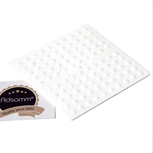 Adsamm paracolpi silicone bianchi Ø 7 mm 100 pezzi