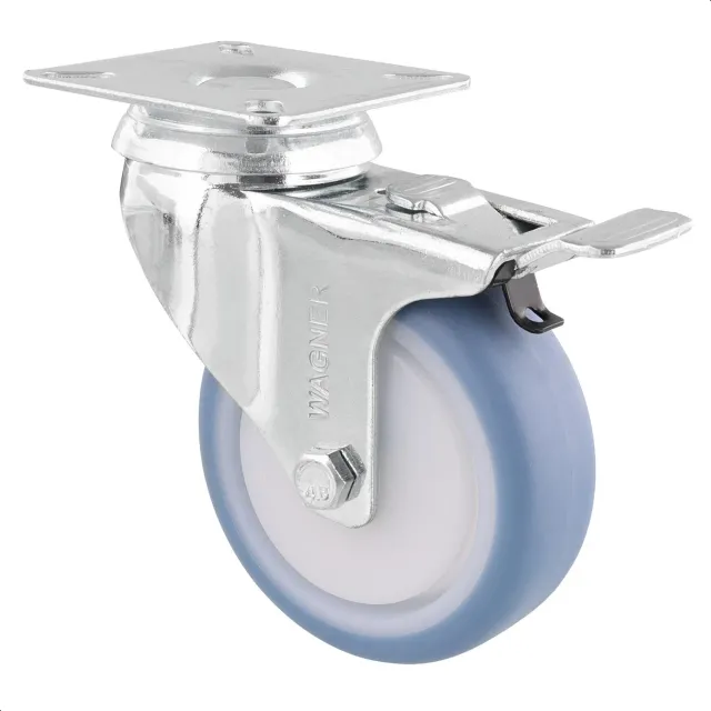 Wagner RO 3776 rotella girevole 75 mm 1 pz ultrasoft freno