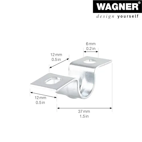 Wagner RO 0426 kit fissaggio assi 10 mm 2 pezzi