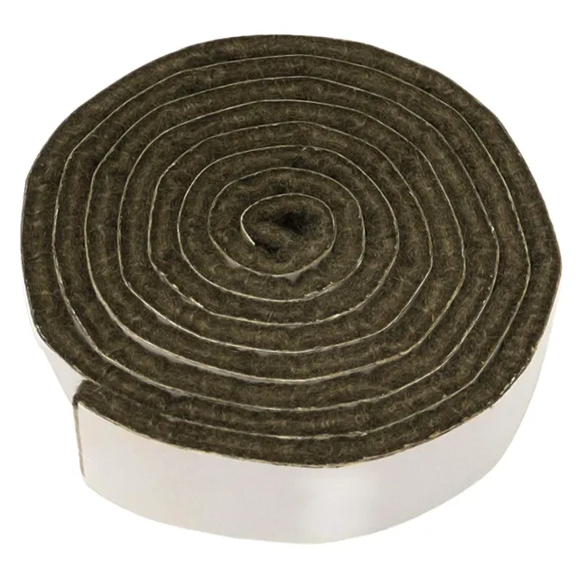 Adsamm Feltro Autoadesivo Marrone 19mm x 1m 3,5mm 1 Rotolo