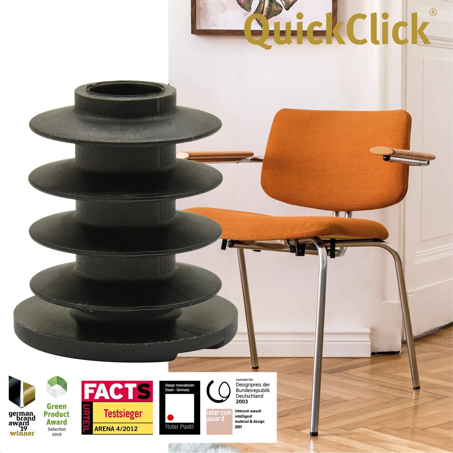 Wagner QuickClick 15787400 feltrini da inserire Smart 21/25 mm 0° 4 pz